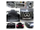 Auto elettrica per bambini Mercedes GTR - S nero