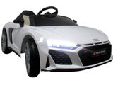 Auto elettrico per bambini pre deti AUDI R8 Sport bianco