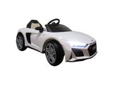 Auto elettrico per bambini pre deti AUDI R8 Sport bianco