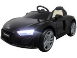 Auto elettrico per bambini pre deti AUDI R8 Sport nero