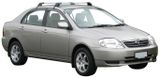 Portapacchi YAKIMA Toyota Corolla ,2002 - 2007 ,4dr Sedan