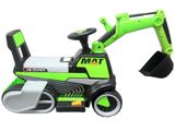 Escavatore elettrico per bambini C3 verde