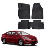 Tappetini in gomma 3D Premium Hyundai Elantra 2015-2020 5pcs  EU