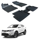 Tappetini in gomma 3D Premium Nissan Qashqai J11 2014-2018