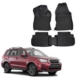 Tappetini in gomma 3D Premium Subaru Forester 2018-up 5pcs