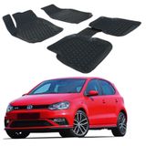 Tappetini in gomma 3D Premium VW Polo 6R 2009-2017