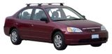 Portapacchi YAKIMA Honda Civic ,2000 - 2004 ,4dr Sedan