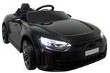 Auto elettrica per bambini AUDI E-tron GT nero