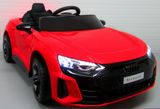 Auto elettrica per bambini AUDI E-tron GT rosso