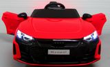 Auto elettrica per bambini AUDI E-tron GT rosso