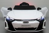 Auto elettrica per bambini AUDI E-tron GT bianco