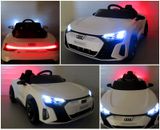 Auto elettrica per bambini AUDI E-tron GT bianco