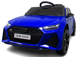 Auto elettrica per bambini AUDI RS6 GT blu