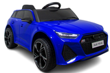 Auto elettrica per bambini AUDI RS6 GT blu