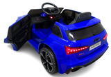 Auto elettrica per bambini AUDI RS6 GT blu