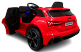 Auto elettrica per bambini AUDI RS6 GT rosso