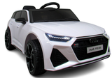 Auto elettrica per bambini AUDI RS6 GT bianco