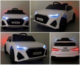 Auto elettrica per bambini AUDI RS6 GT bianco