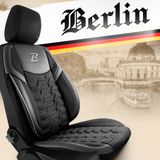 Coprisedili auto per Kia Sportage (IV) 2016-2020 BERLIN_Grigio 2+3