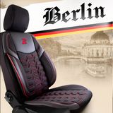 Coprisedili auto per Kia Cee’d (II) 2012-2018 BERLIN_Rosso 1+1