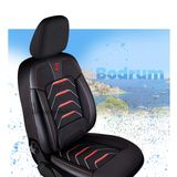 Coprisedili auto per Citroen BODRUMgo (II) 2008-2018 BODRUM_Rosso 2+3