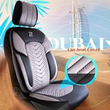 Coprisedili auto per Volkswagen Caddy (IV) 2015-2020 DUBAI_Grigio 2+3