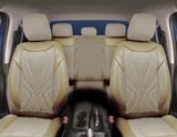 Coprisedili auto per Nissan Qashqai (II) 2014-2021 FIRENZE_Beige 2+3