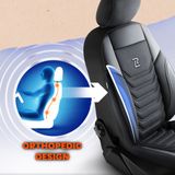 Coprisedili auto per Seat Ibiza (III) 2002-2008 FLORIDA_Grigio 2+3