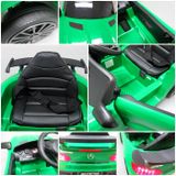 Auto elettrica per bambini Mercedes GTR - S verde