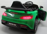 Auto elettrica per bambini Mercedes GTR - S verde