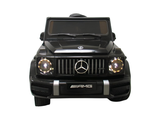 Auto elettrica per bambini Mercedes G63 nero