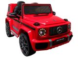 Auto elettrica per bambini Mercedes G63 rosso