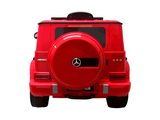 Auto elettrica per bambini Mercedes G63 rosso