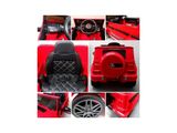 Auto elettrica per bambini Mercedes G63 rosso