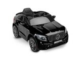 Auto elettrica per bambini Mercedes GLC 63S nero monoposto