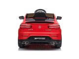 Auto elettrica per bambini Mercedes GLC 63S rosso monoposto