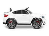 Auto elettrica per bambini Mercedes GLC 63S bianco monoposto