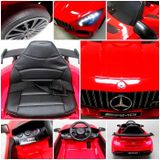 Auto elettrica per bambini Mercedes GTR - S rosso