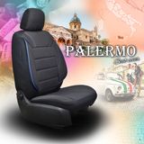 Coprisedili auto per Seat Cordoba (I)  1993-2002 PALERMO_Nero-blu 2+3