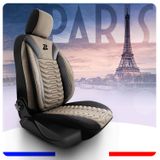 Coprisedili auto per Daewoo Leganza 1997-2002 PARIS_Beige 2+3