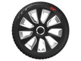 Dischetti Volvo Stratos RC 16&quot; Black &amp; Silver  4ks