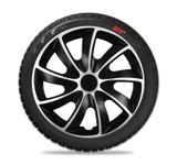 Dischetti Suzuki Quad 14&quot; Black &amp; Silver 4ks