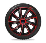 Dischetti Dacia Quad 15&quot; Red &amp; Black 4ks