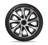 Dischetti Hyundai Draco CS 14&quot; Sliver &amp; Black 4ks