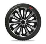 Dischetti Audi Strong 15&quot; Silver &amp; Black 4ks