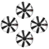 Dischetti Ford GTX Carbon 16&quot; Black &amp; Silver 4ks