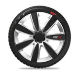 Dischetti Ford GTX Carbon 16&quot; Black &amp; Silver 4ks