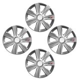 Dischetti Opel GTX Carbon 14&quot; Silver 4ks