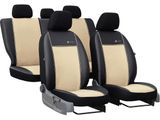 Coprisedili auto per Audi 200 1976-1982 Exclusive Alcantara - Beige 2+3