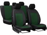 Coprisedili auto per Audi A3 (8P) 2003-2013 PELLE - Verde 2+3